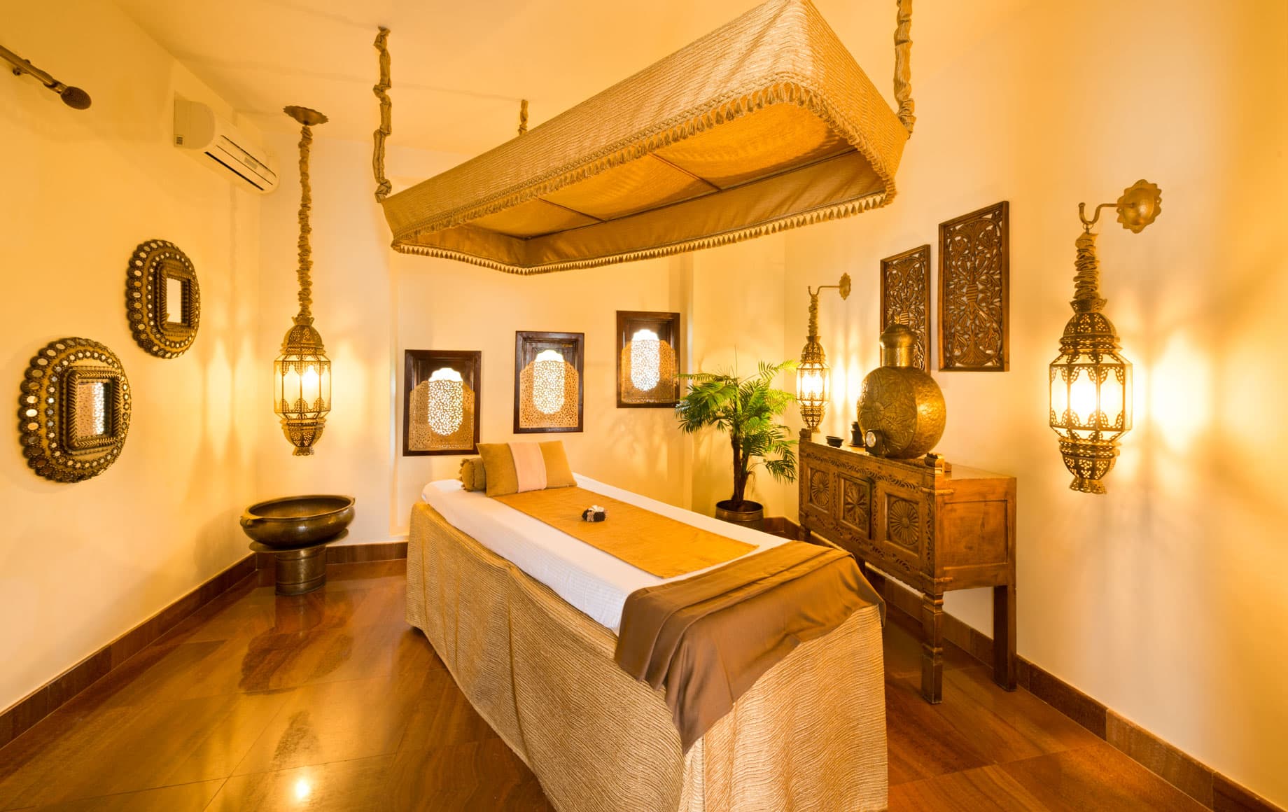 Massage room at Baraza Resort & Spa