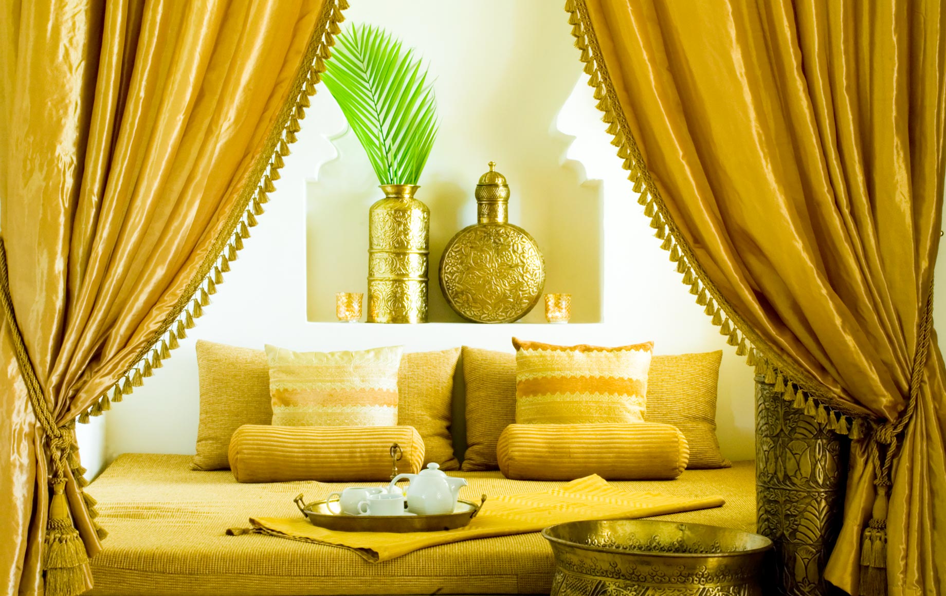 Interior seating area of Baraza Resort & Spa