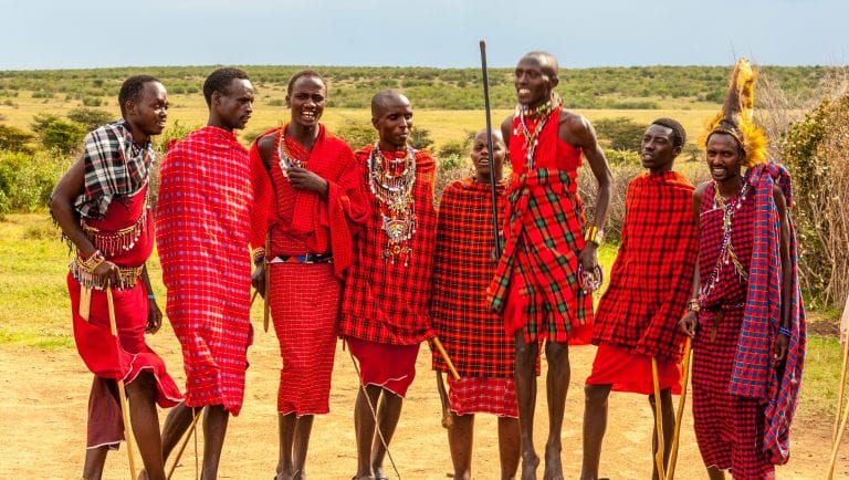 maasai mara tribes people
