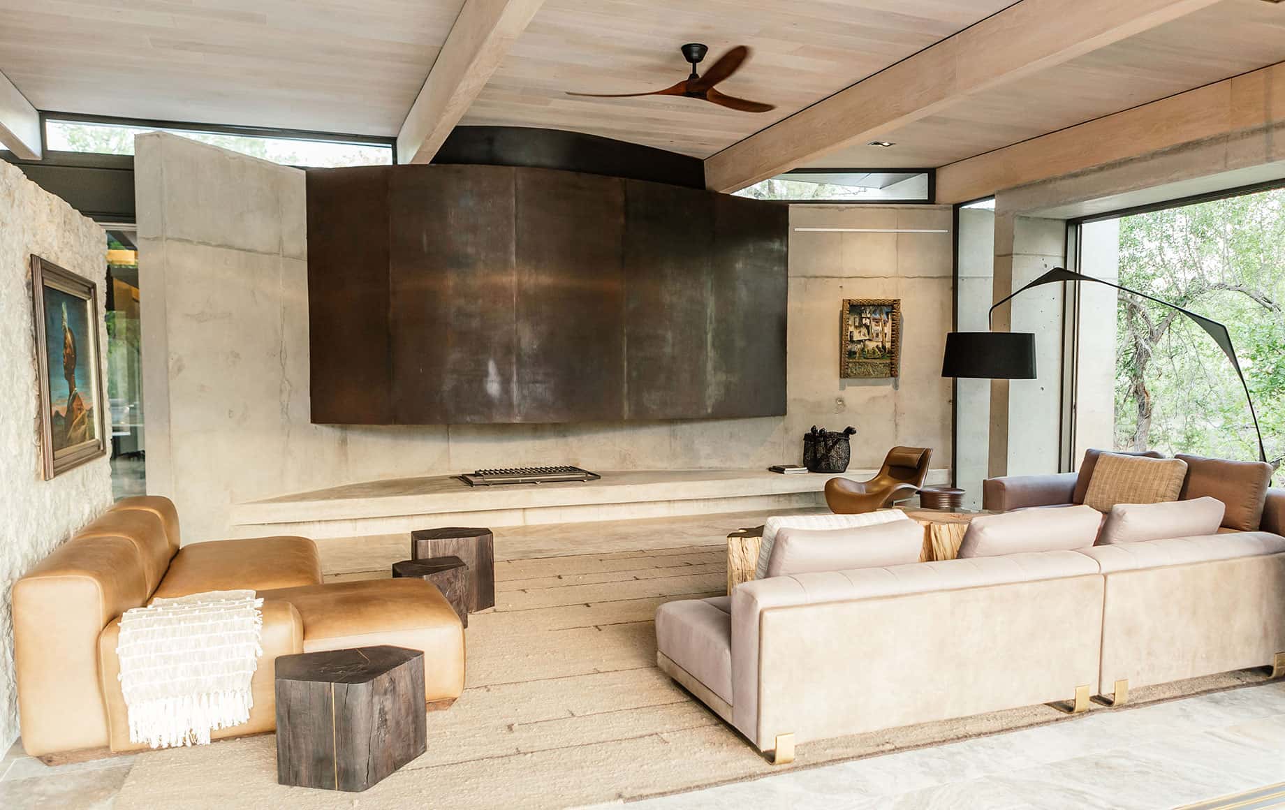 A living room