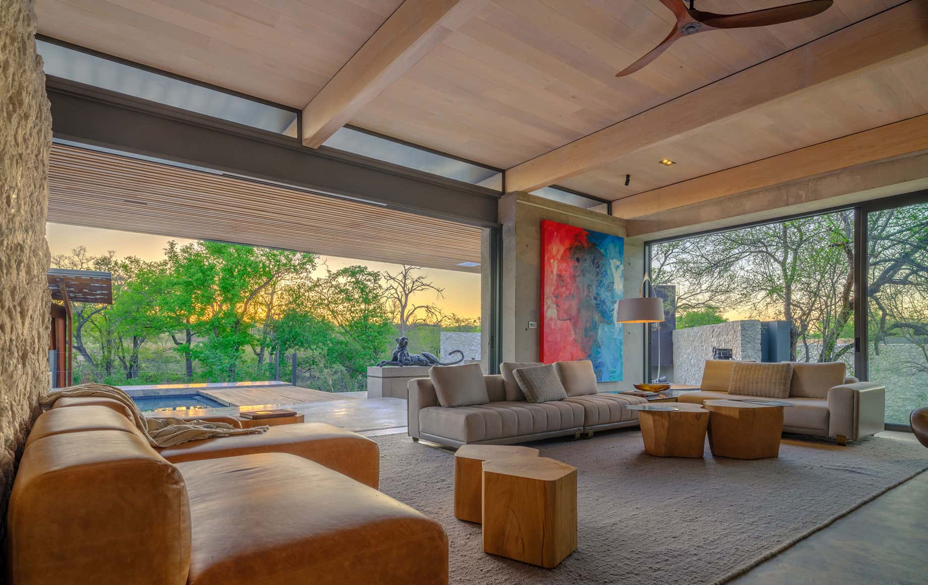 Another angle of the living room
