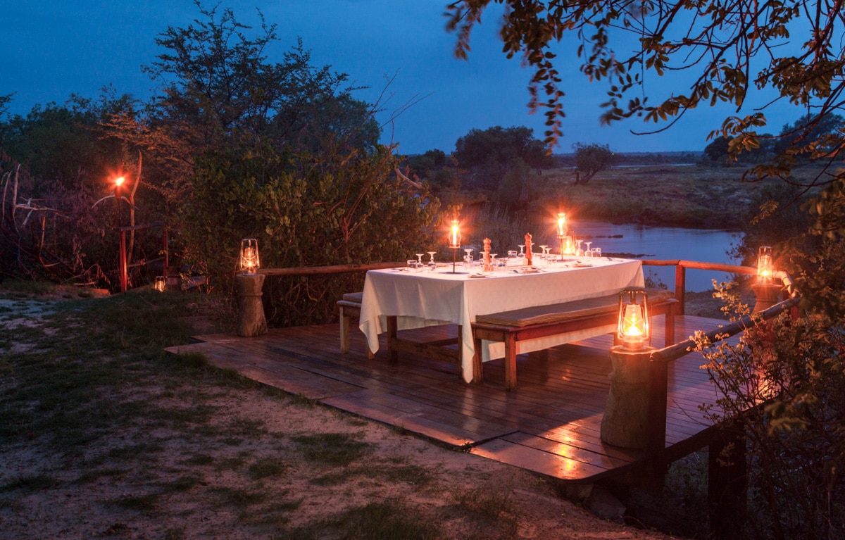 Outside Dinner Table