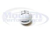 Hurst White Shift Knob (Only fits Hurst shifter)