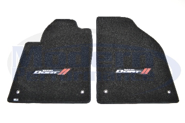 Mopar Officially Licensed Dodge Logo Floor Mats, 2013-16 Dart