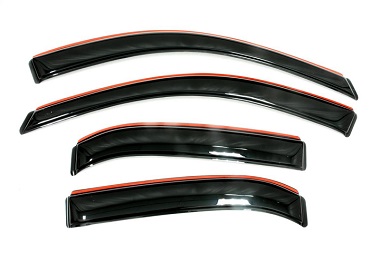 AVS In-Channel Window Visors, 2012-19 Chevrolet Sonic Hatch 1.4L Turbo