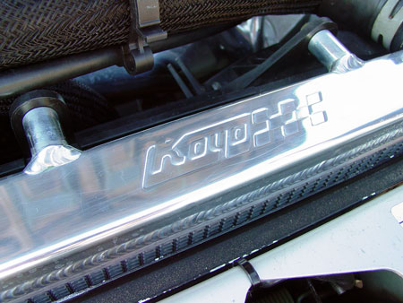 2003-2005 Dodge Neon SRT4 Carbon Fiber Radiator Shroud - CBD-CFRDSH