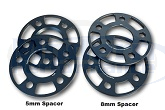 MPx 5x110 3mm-30mm Forged Aluminum Wheel Spacers Dodge Hornet/Dart 