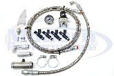 AGP Fuel Return Line Kit & Deatschwerks Injector Combo, 03-05 Neon SRT-4