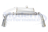 MPx Dual Exit Rear Section Exhaust, 08-09 Caliber SRT-4 