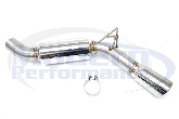 MPx Single Exit Rear Section Exhaust, 08-09 Caliber SRT-4