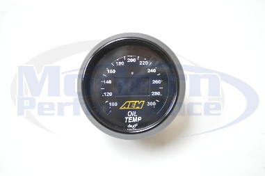 AEM Digital Oil/Water/Trans Temperature Gauge (100-300 Degree)