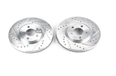 Power Stop Drilled & Slotted Rotors (Front Pair), 03-05 Neon SRT-4 / 03-09 PT Cruiser Turbo 