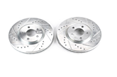 Power Stop Drilled & Slotted Rotors (Rear Pair), 03-05 Neon SRT-4 / 03-08 PT Cruiser Turbo