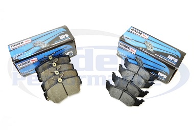 Hawk HPS Front & Rear Brake Pad Package, 03-05 Neon SRT-4 / 01-10 PT Cruiser