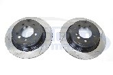 StopTech Slotted Rotors (Rear Pair), 08-09 Caliber SRT-4