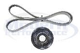 Air Conditioning Delete pulley and belt kit, 03-05 Neon SRT-4 / 01-10 PT Cruiser