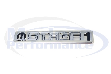 Mopar Stage 1 Badge, 03-05 Neon SRT-4 / 08-09 Caliber SRT-4