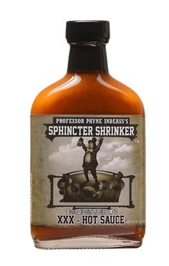 Professor Payne Indeass' Sphincter Shrinker Hot Sauce