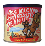 Ass Kickin' Habanero Peanuts – 12 Oz Can – Spicy & Good – Southwest Foods