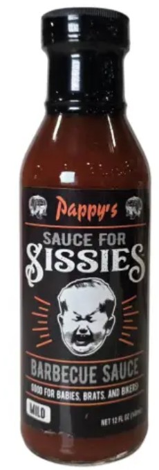 Pappy's Sauce for Sissies BBQ Sauce