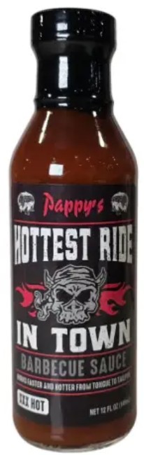 Pappy's Hottest Ride In Town BBQ Sauce