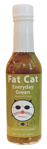 Fat Cat Everyday Green Jalapeno Hot Sauce