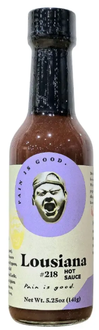 Pain is Good Batch #218 Louisana Style Hot Sauce