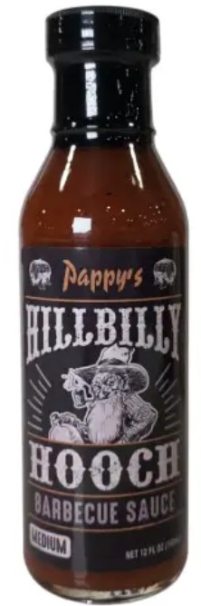 Pappy's Hillbilly Hooch BBQ Sauce