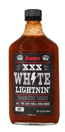 Pappy's XXX White Lightinin' Barbecue Sauce