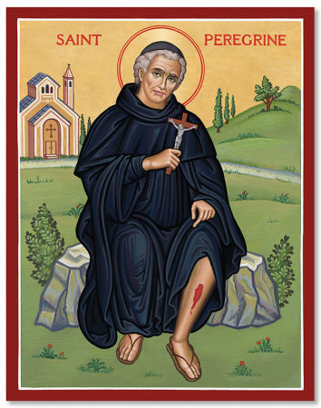 Saint Peregrine Icon