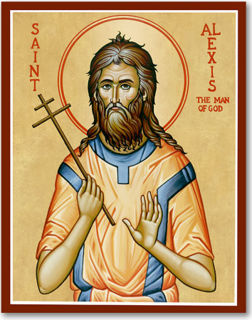 Saint Alexis Man of God Icon