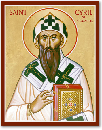 Saint Cyril of Alexandria Icon