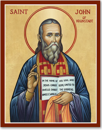 Saint John of Kronstadt Icon