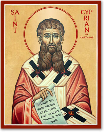 Saint Cyprian of Carthage Icon
