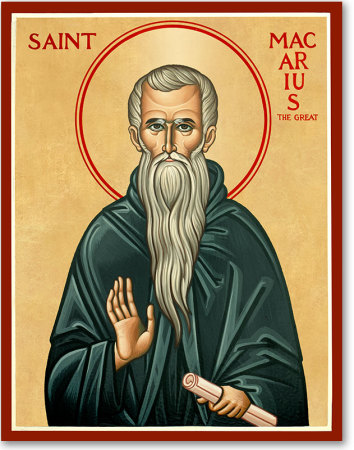 Saint Macarius the Great Icon