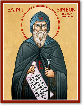 Saint Simeon the New Theologian Icon