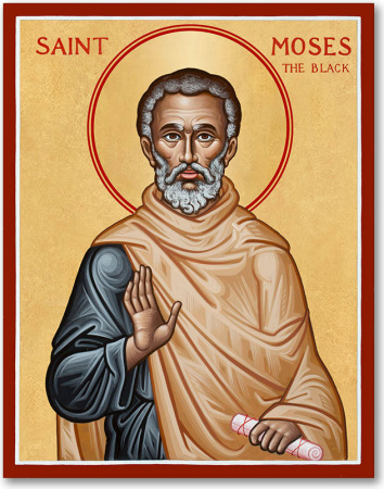 Saint Moses the Black Icon