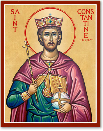 Saint Constantine icon
