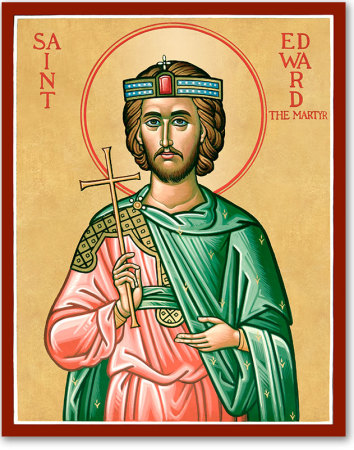 Saint Edward the Martyr Icon