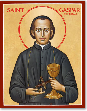 Saint Gaspar de Buffalo Icon