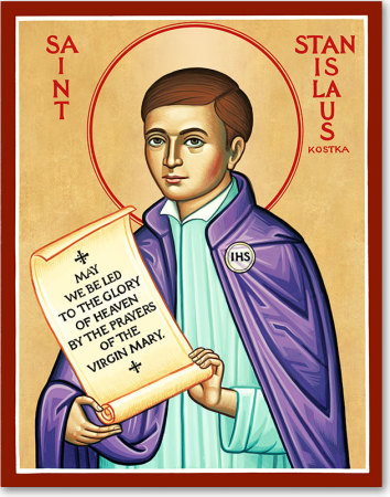 Saint Stanislaus Kostka Icon