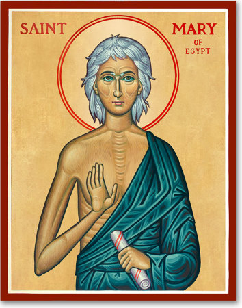 Saint Mary of Egypt Icon