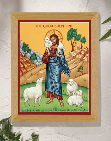 Christ the Good Shepherd Original Icon