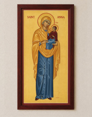Saint Anna Original Icon 36" tall