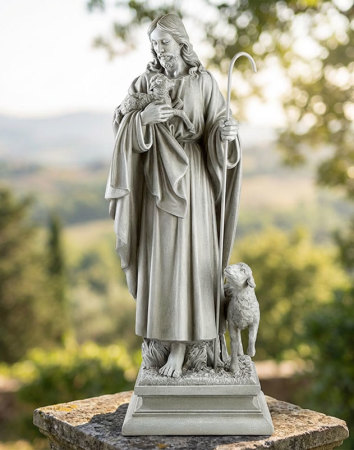 Good Shepherd Indoor-Outdoor Statue 28"