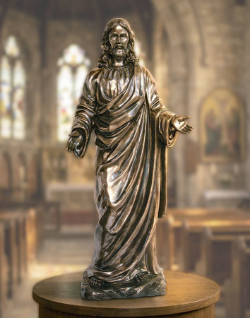 Welcoming Christ Bronze Style 42 inches