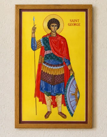 Saint George Original Icon 48" tall