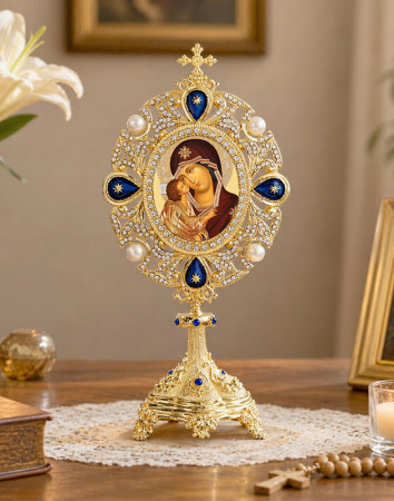 Virgin of the Don Monstrance Ornament