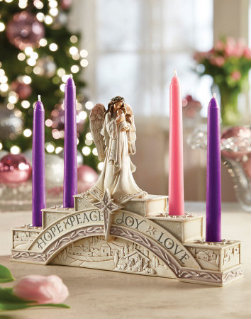 Advent Nativity Candleholder