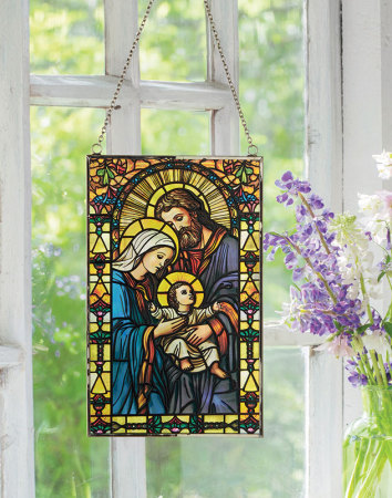Holy Family Suncatcher